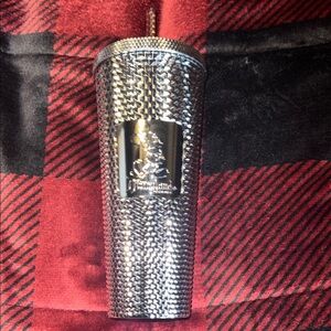 Mickey Silver Starbucks Tumbler with Logo